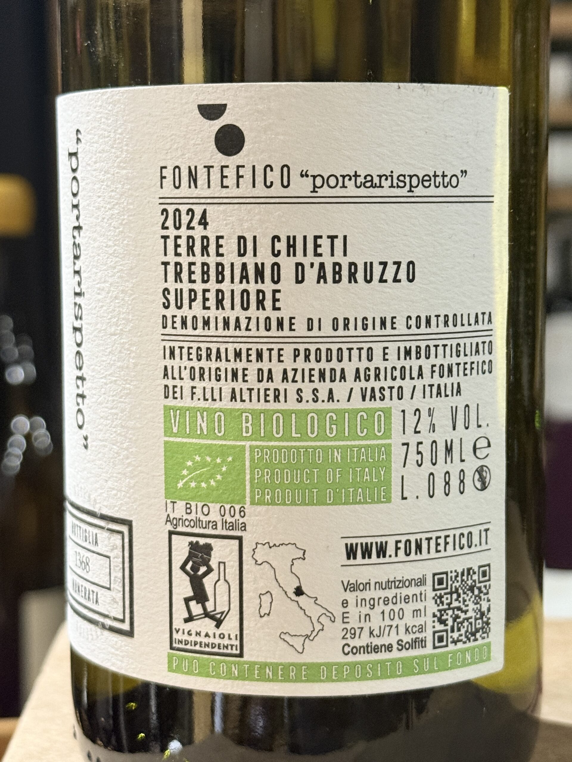 Fontefico – Portarispetto Trebbiano d'Abruzzo Superiore 2024 - immagine 2