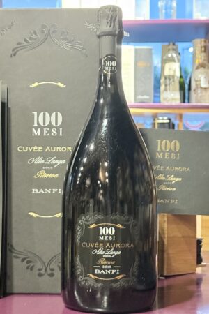 Banfi – Alta Langa Riserva Cuvée Aurora 100 Mesi Pas Dosé 2010 Magnum 1,5 l ( In Cofanetto )