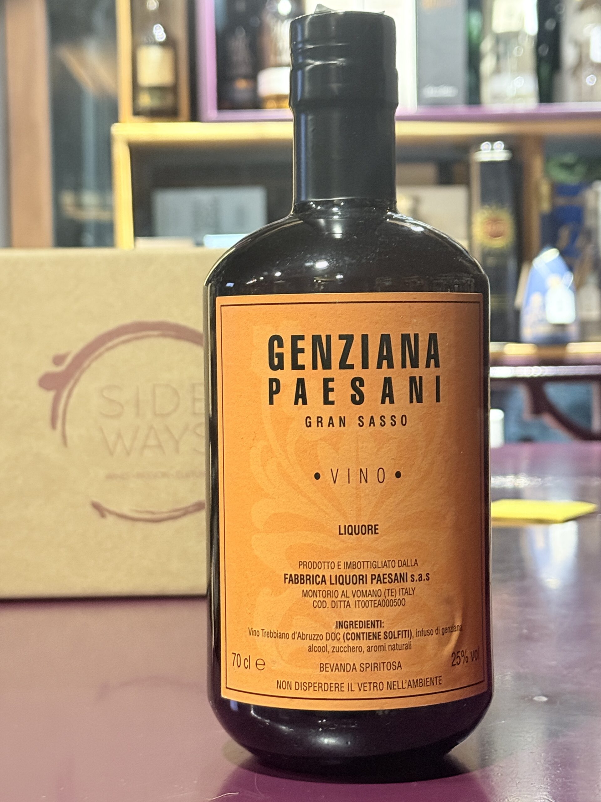 Paesani – Genziana Gran Sasso al Vino