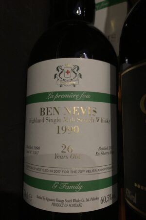 Ben Nevis – Signatory Vintage per il 70° Anniversario Velier 1990